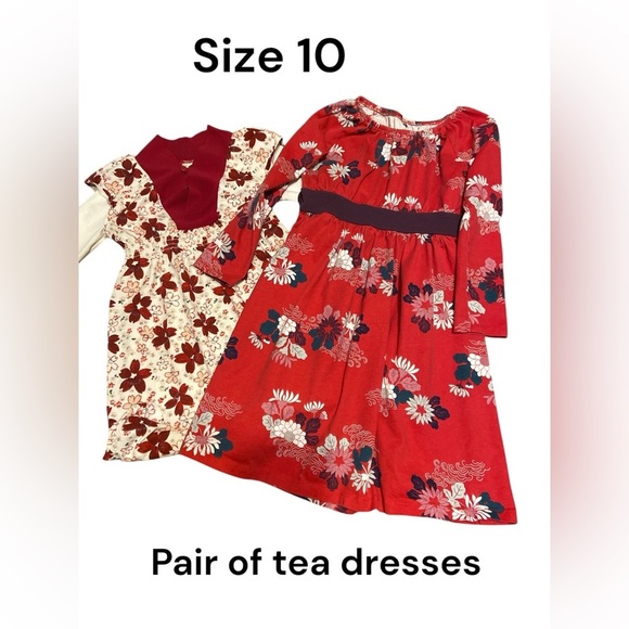 tea Other - 🍁 Pair of tea little girls dresses size 10 🍁​